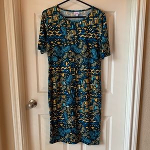 LuLaRoe dress. Size large. Never worn.